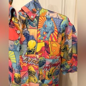 RSVLTS STAR WARS "IT'S A TRAP!" KUNUFLEX Short Sleeve Shirt men’s size small